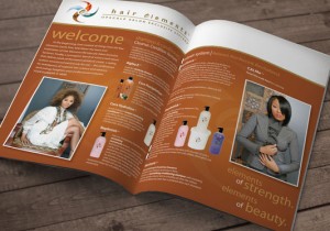 Corporate Collateral: Hair Care Product Catalog